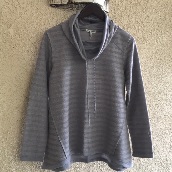 Rag Poets womens size small cowl-neck sweater - Picture 2 of 7